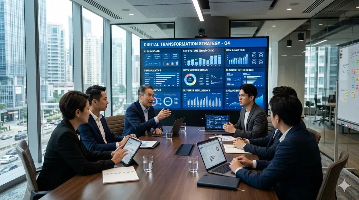 企業數位轉型指南：AI 與系統整合如何提升營運效率